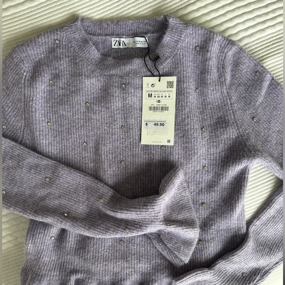 Knit Beaded Sweater - Picture 9 of 12